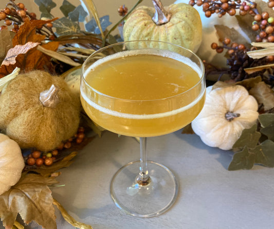 Golden Spiced Fig Sour