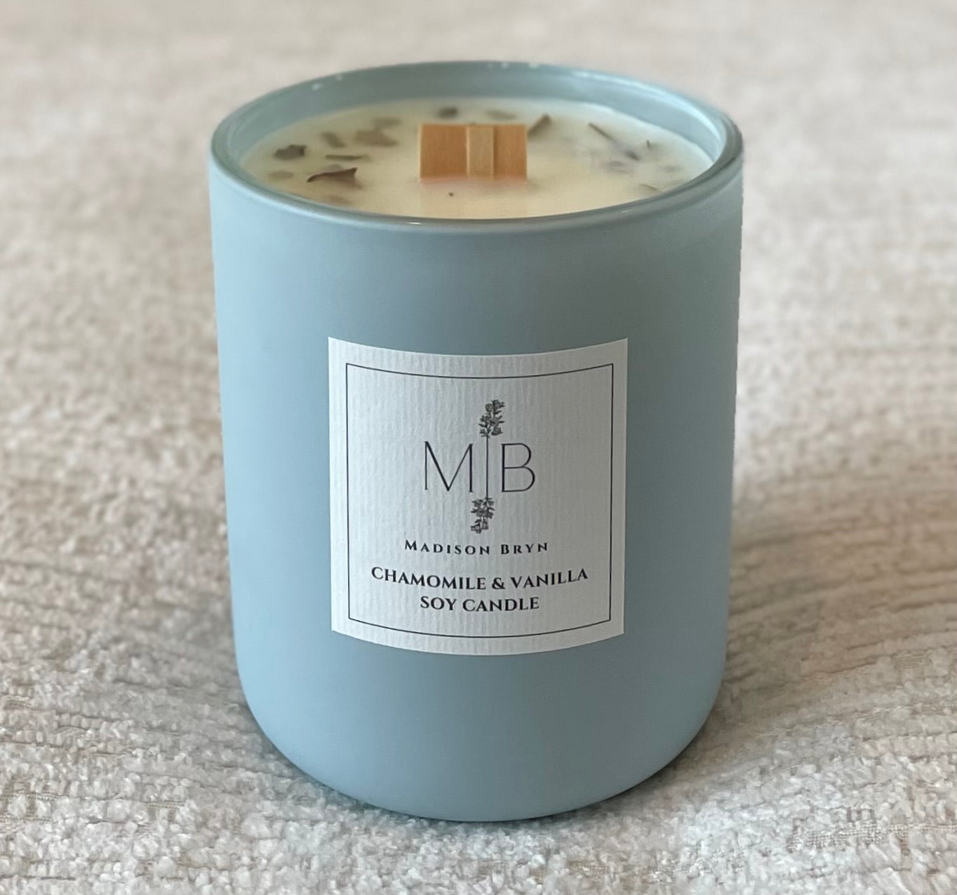 Chamomile & Vanilla Soy Candle