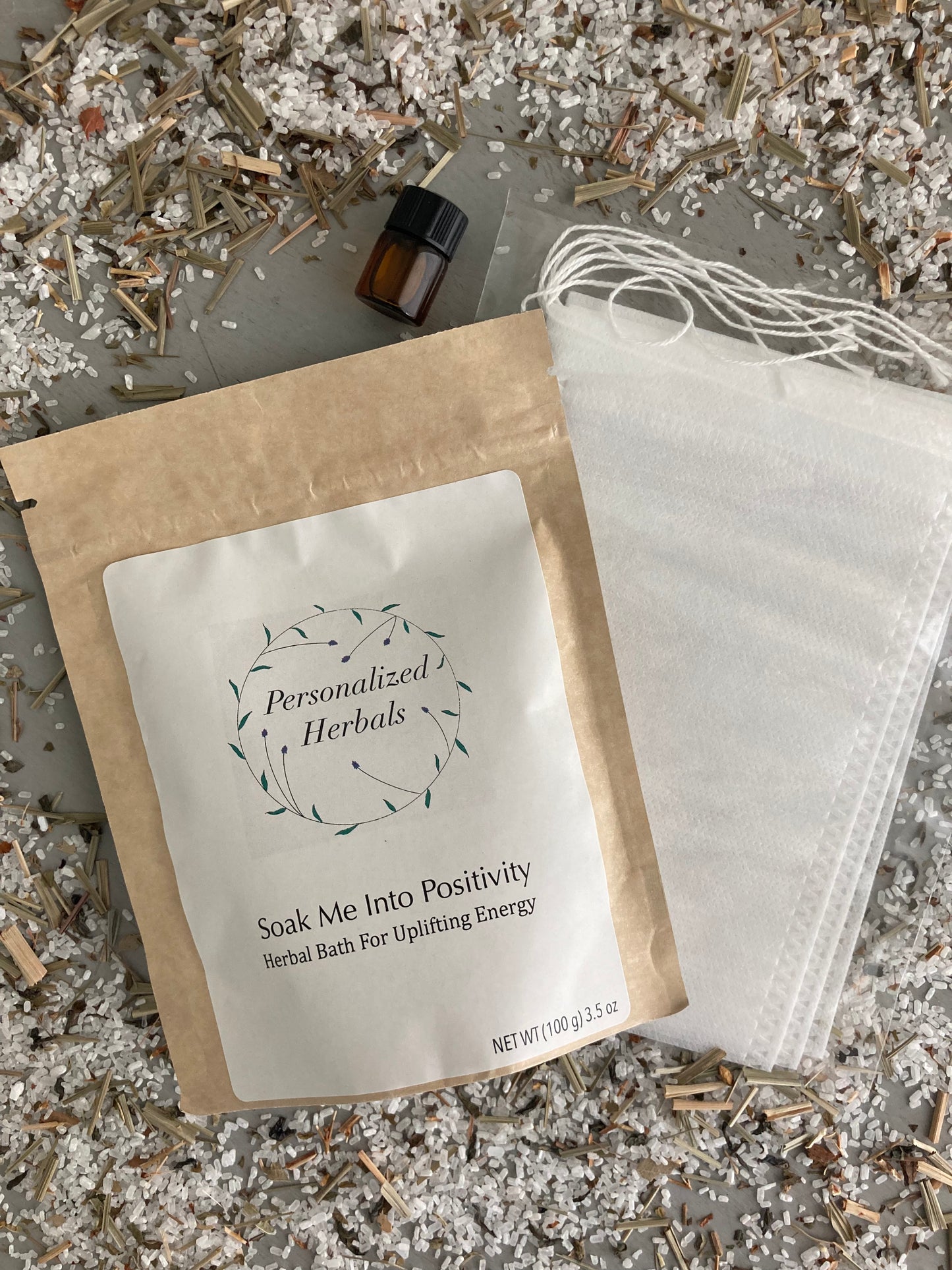 Herbal Bath For Uplifting Energy
