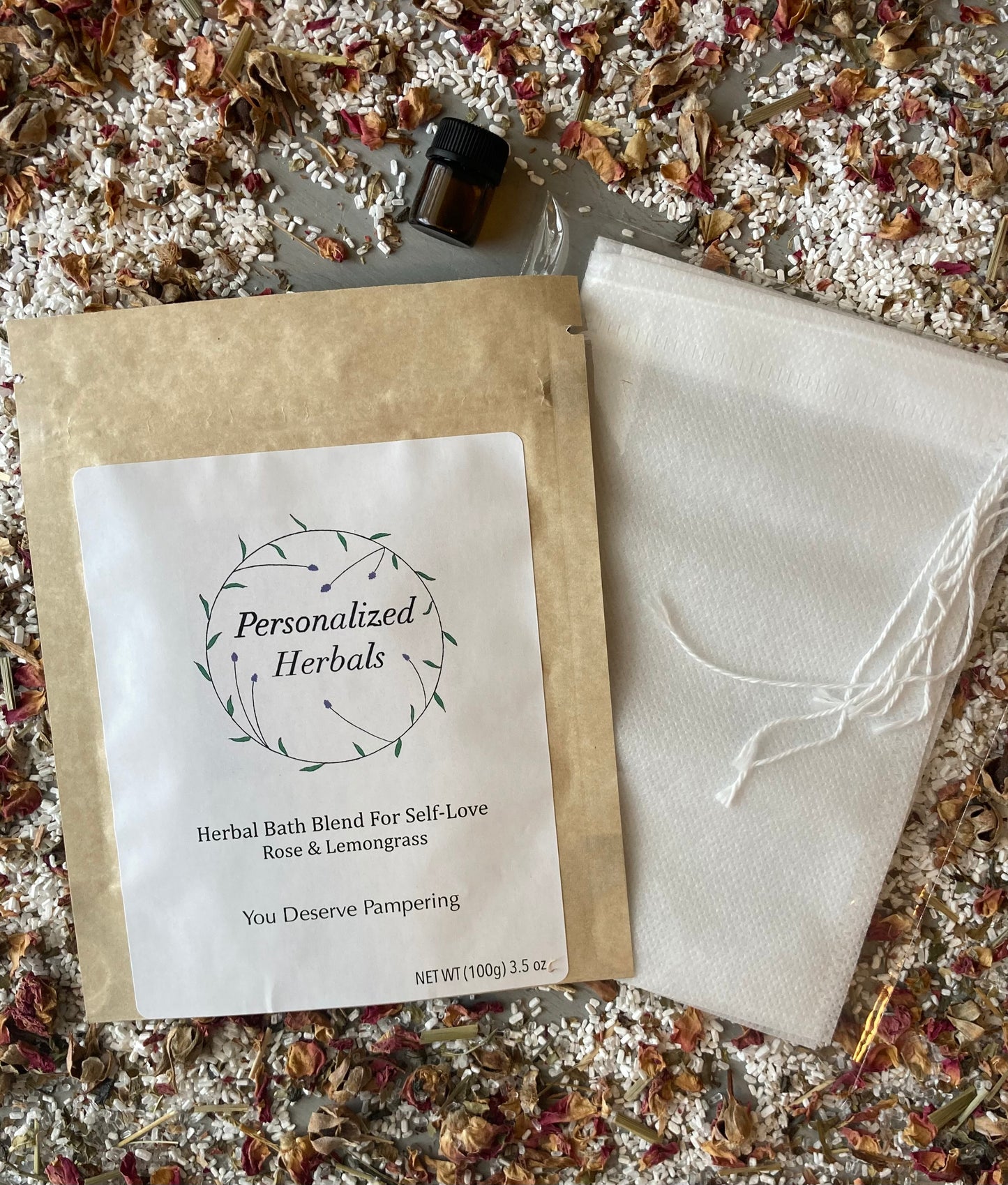Herbal Bath For Self-Love