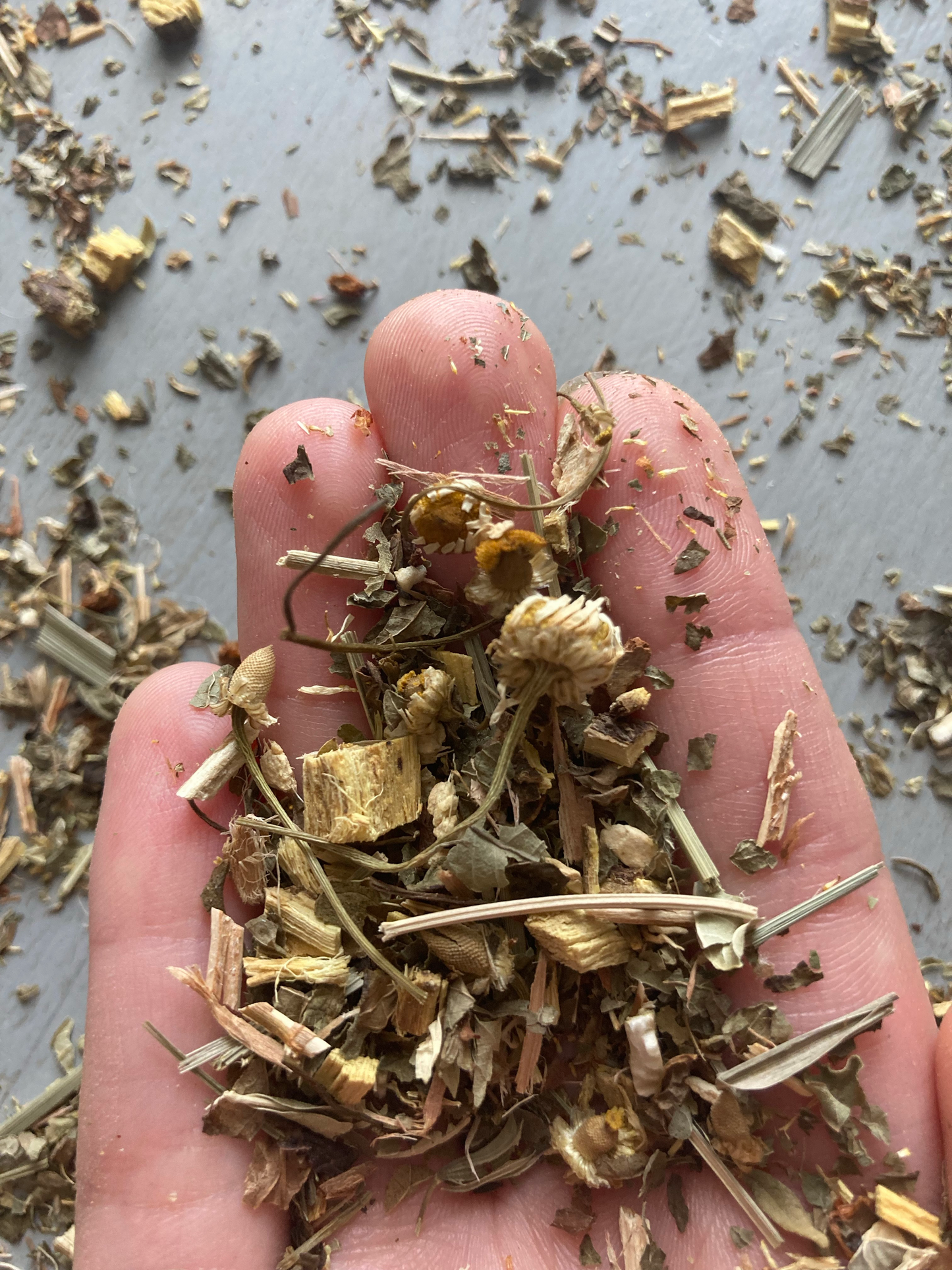 Herbal Tea Blend for Physical Comfort