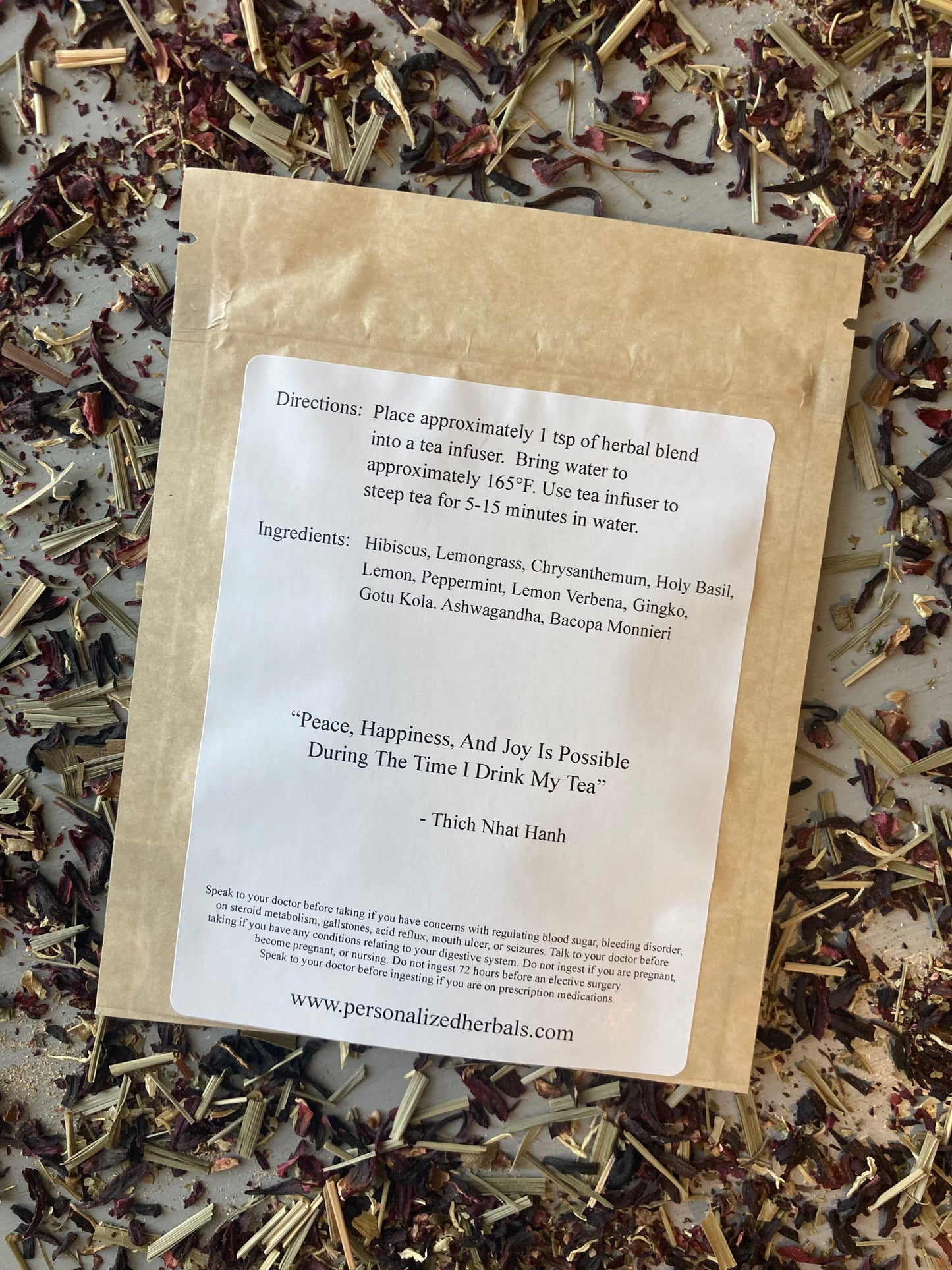 Herbal Tea Blend To Uplift Spirit